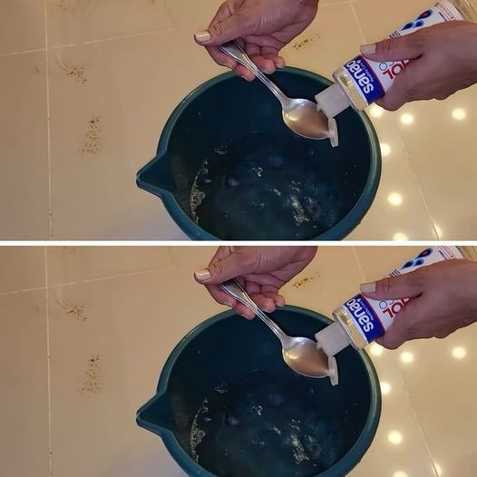 Wystarczy kilka kropli, aby usunąć wszystkie plamy brudu z podłogi – będzie błyszcząca