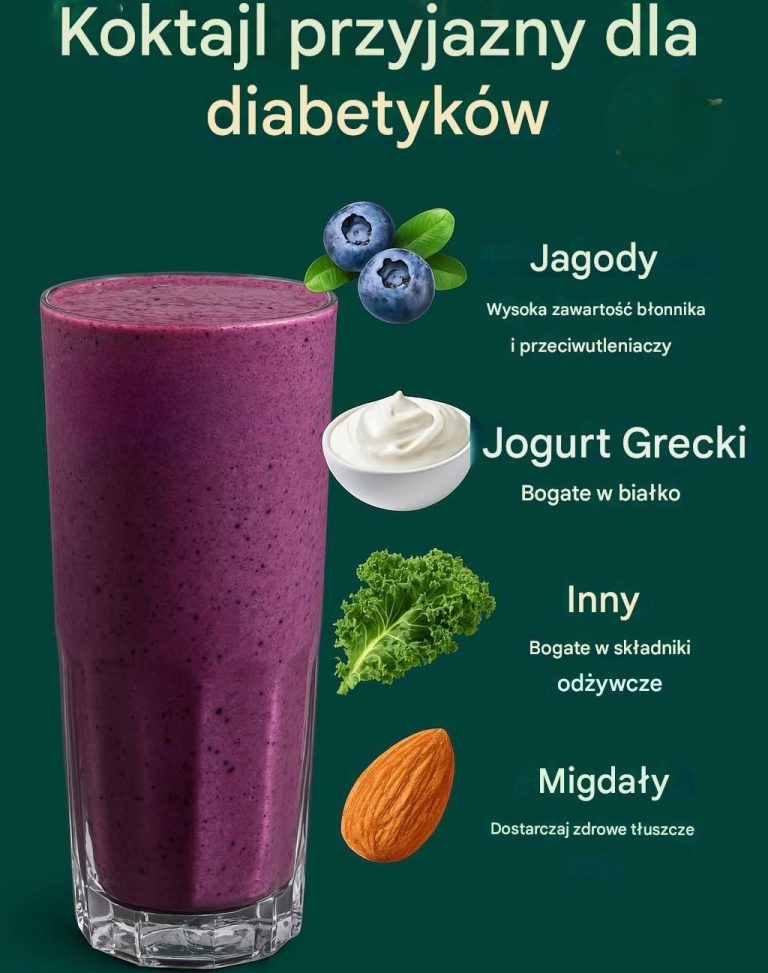 Smoothie Przyjazny dla Cukrzycy – Zdrowa i Smaczna Alternatywa