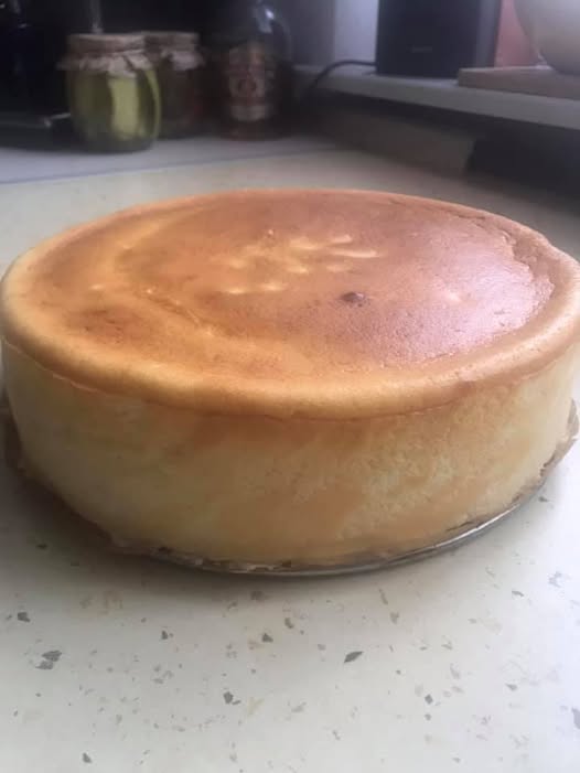 Sernik z mlekiem skondensowanym