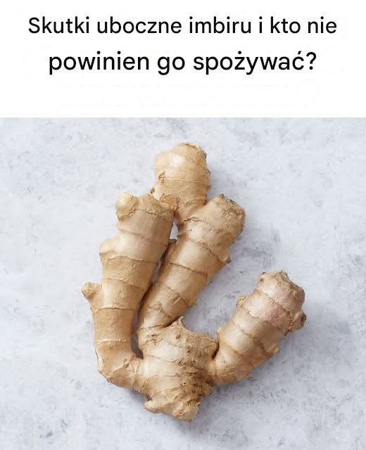 Skutki uboczne imbiru i kto nie powinien go spożywać?