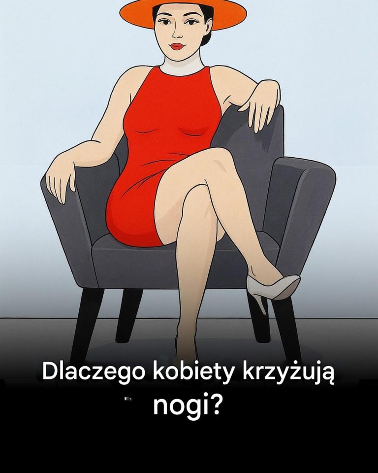 Dlaczego kobiety krzyżują nogi, gdy siedzą?
