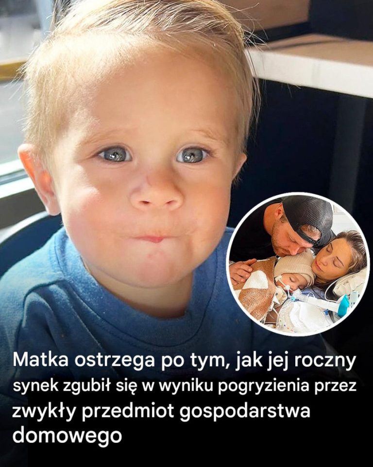 Matka ostrzega po tym, jak jej roczny synek zgubił się w wyniku uderzenia zwykłym przedmiotem