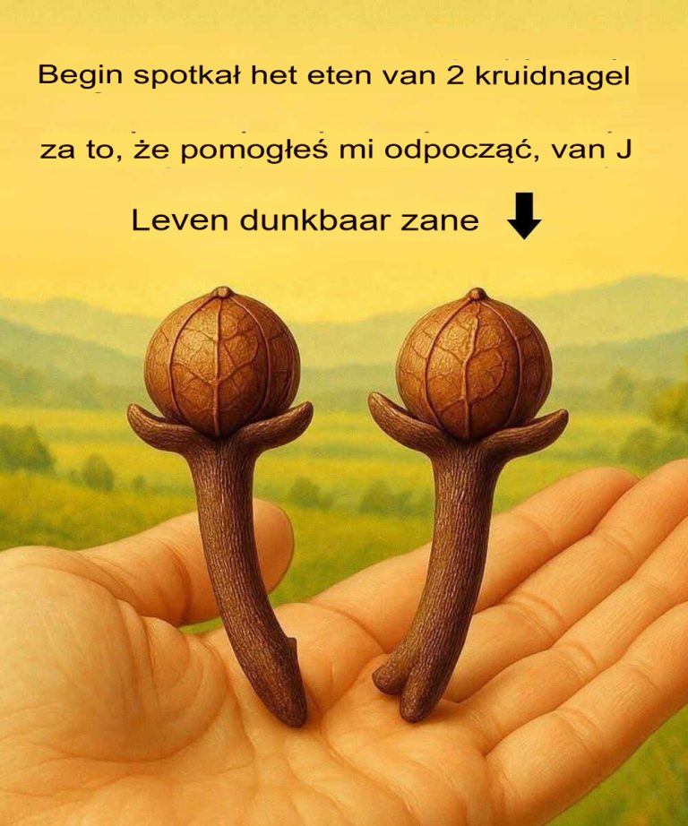 Zacznij jeść dwa goździki dziennie, a podziękujesz mi za życie