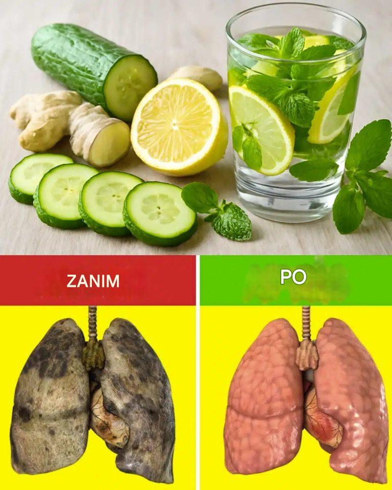 9 powodów, dla których warto codziennie pić napój z ogórka, imbiru, mięty, cytryny i wody