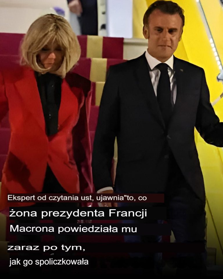 Osoba czytająca z ruchu warg „ujawnia”, co powiedziała żona prezydenta Francji Macrona krótko po tym, jak go „uderzyła”