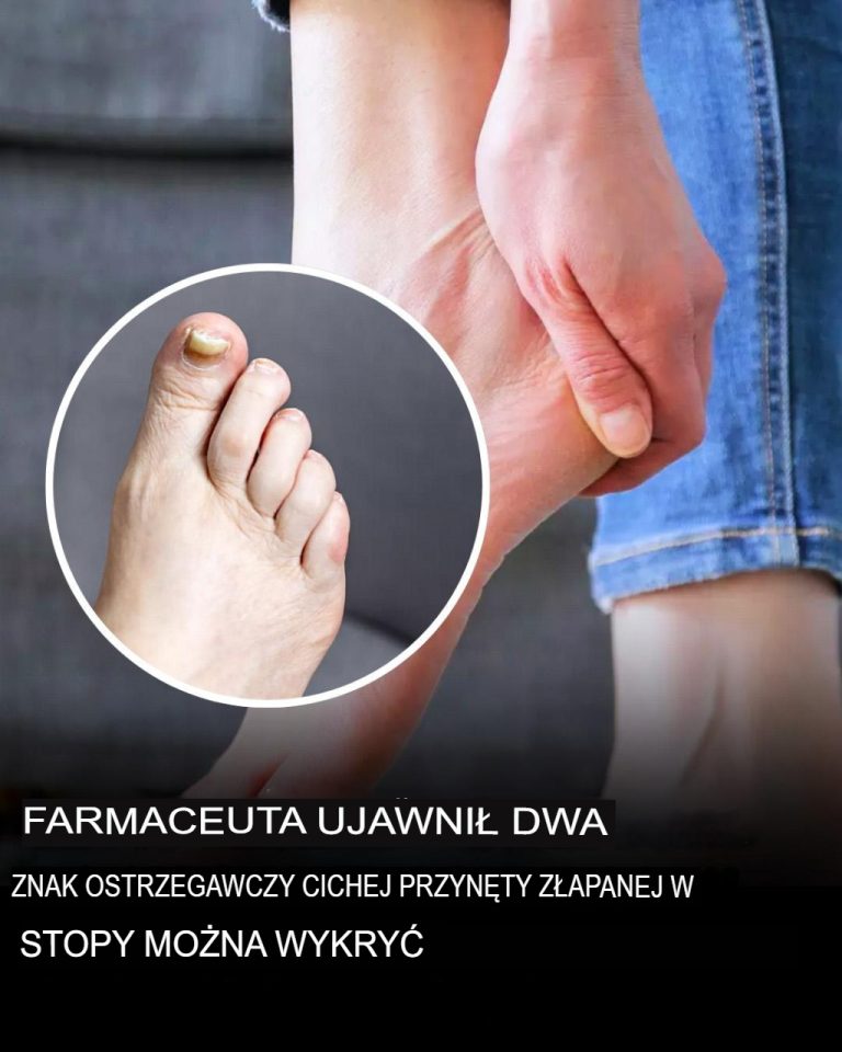 Farmaceuta ujawnia dwa ostrzegawcze sygnały cichego zabójcy, które możesz zauważyć na swoich stopach