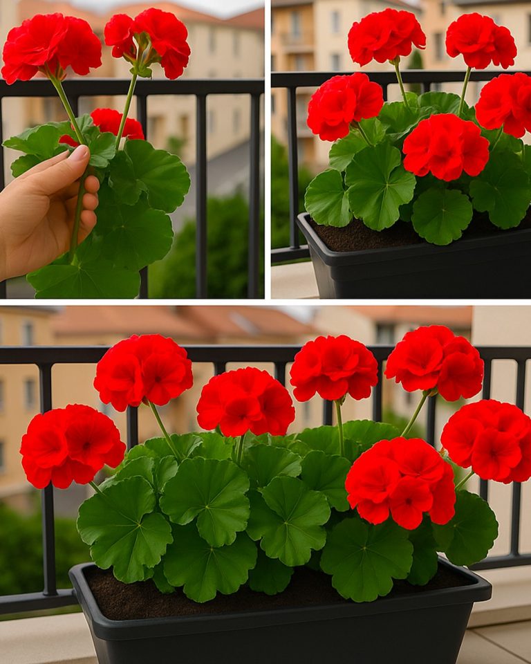 Polej nim swoje pelargonie, aby przyspieszyć ich kwitnienie: naturalny sposób na bujne kwiaty