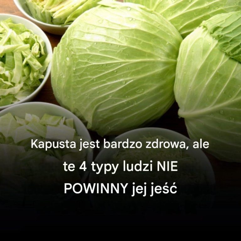 4 Typy Osób, Które Powinny Unikać Jedzenia Kapusty
