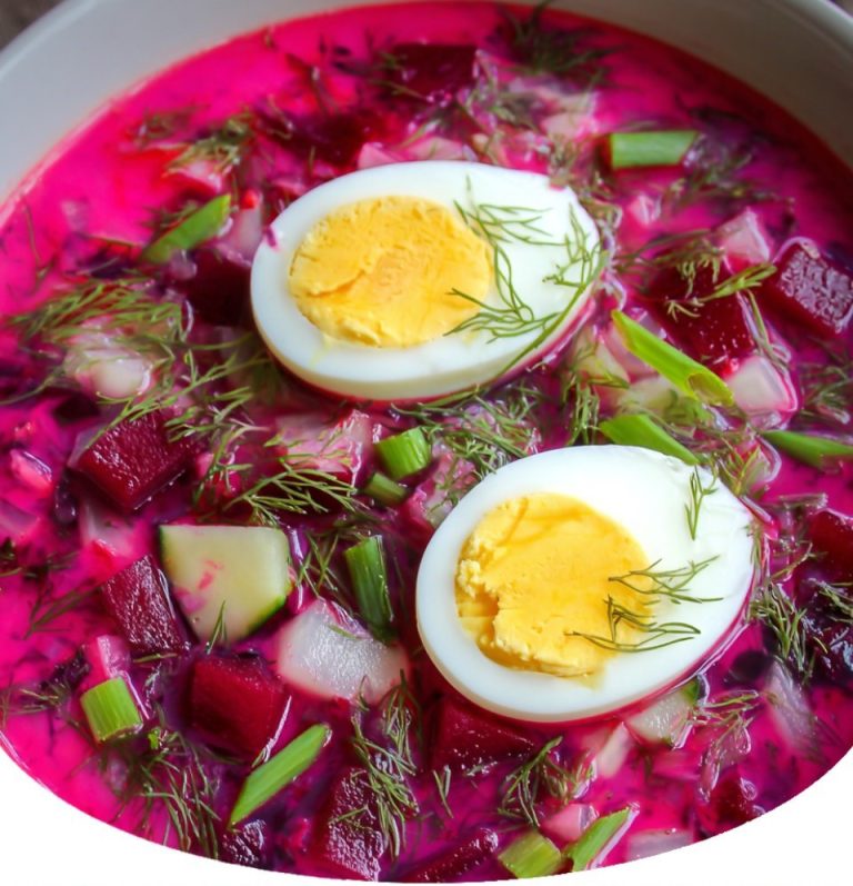 Chłodnik litewski z botwiny – lekka, orzeźwiająca zupa idealna na lato