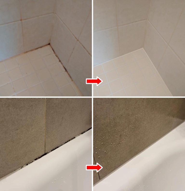 Jak usunąć czarną pleśń z silikonu w łazience w 10 minut