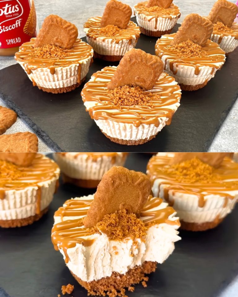 Lotus Biscoff Mini Cheesecake: prosty i nieodparcie pyszny deser bez pieczenia