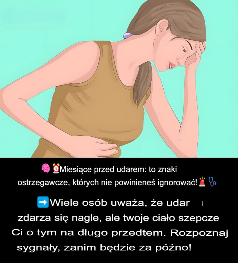 Na kilka miesięcy przed udarem Twój organizm wysyła Ci sygnały ostrzegawcze!