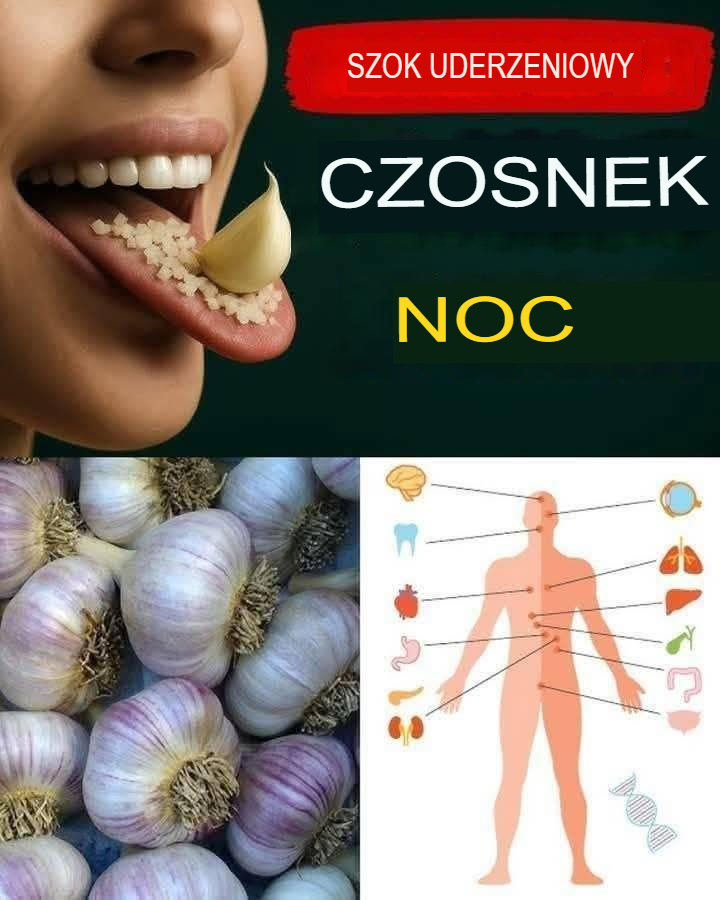 Zjedz czosnek przed snem i zdziw się, co się stanie! 💥 (Prawie nikt o tym nie wie) 🤯