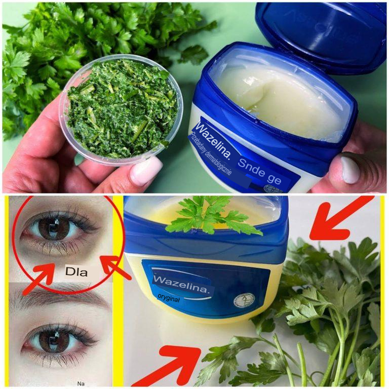 DIY Beauty Boost: Maska kolagenowa z pietruszki i wazeliny