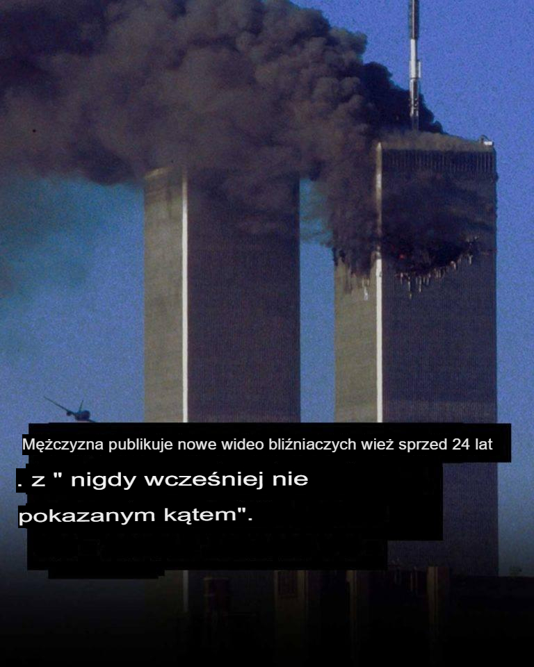 Mężczyzna opublikował nigdy wcześniej niepublikowane nagranie zawalenia się nowojorskich wież World Trade Center