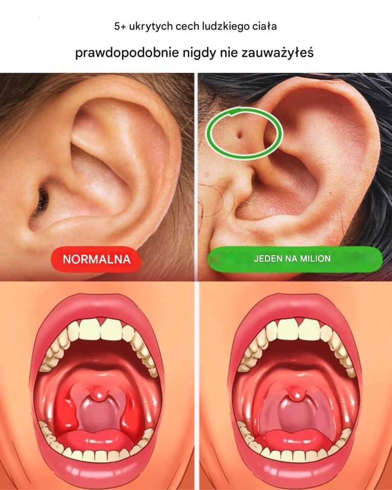 5+ ukrytych cech ludzkiego ciała, których prawdopodobnie nigdy nie zauważyłeś