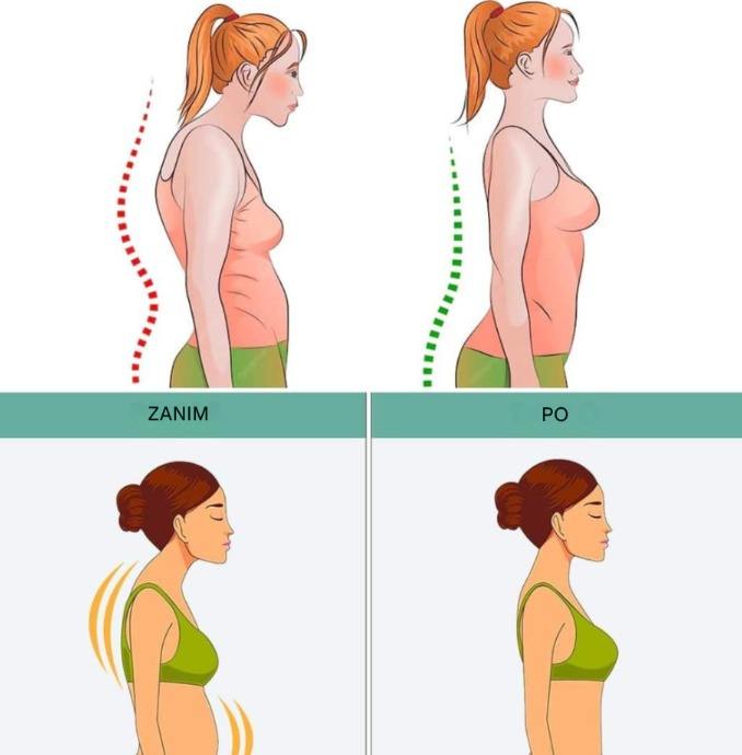 5-minutowe ćwiczenia dziennie, które poprawiają postawę i pomagają schudnąć
