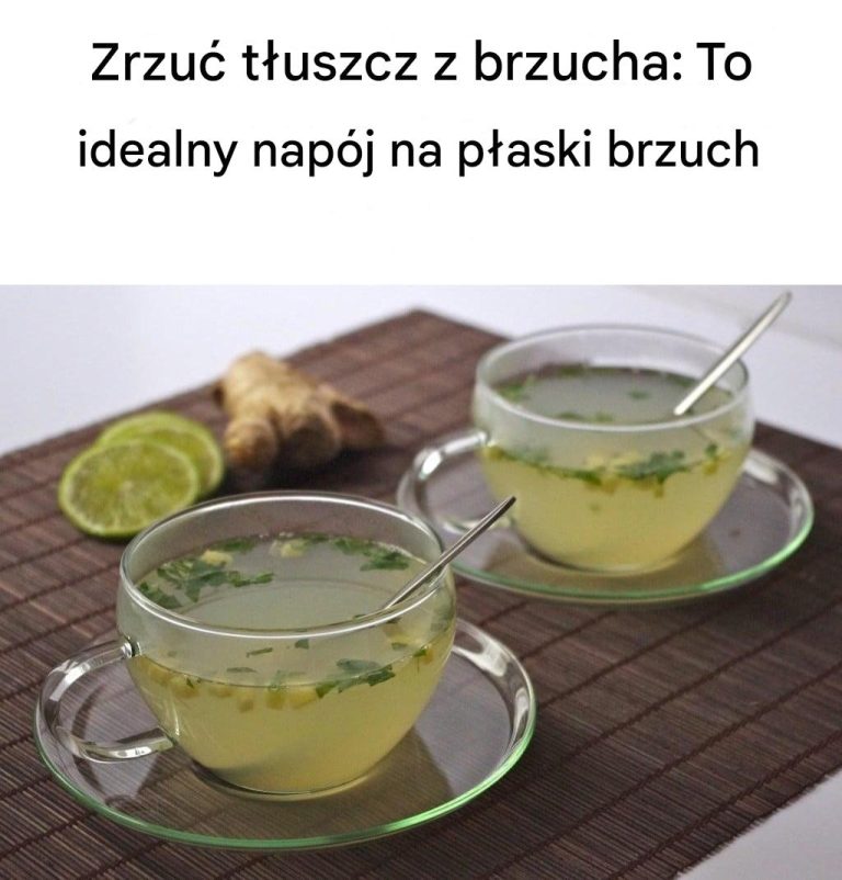 Przepis na spalanie tłuszczu z brzucha: idealny domowy napój na płaski brzuch