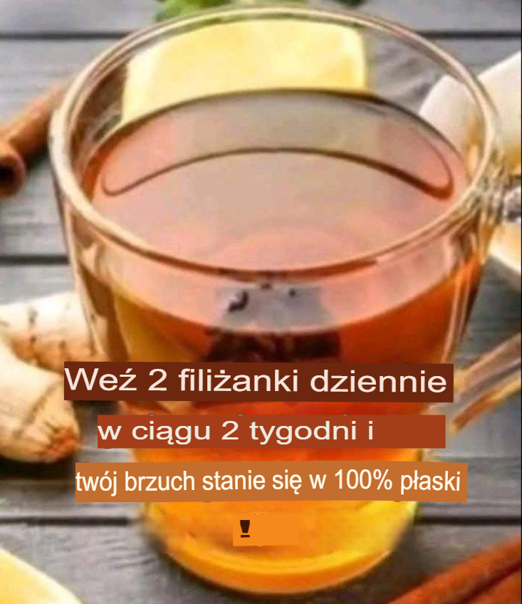 „Old Detox Tonic: 2 szklanki napoju dziennie dla czystej wątroby, zdrowych jelit i płaskiego brzucha”