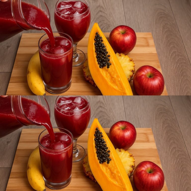 Sok z papai, jabłka i banana: popraw krążenie i ożyw swoją wewnętrzną iskrę