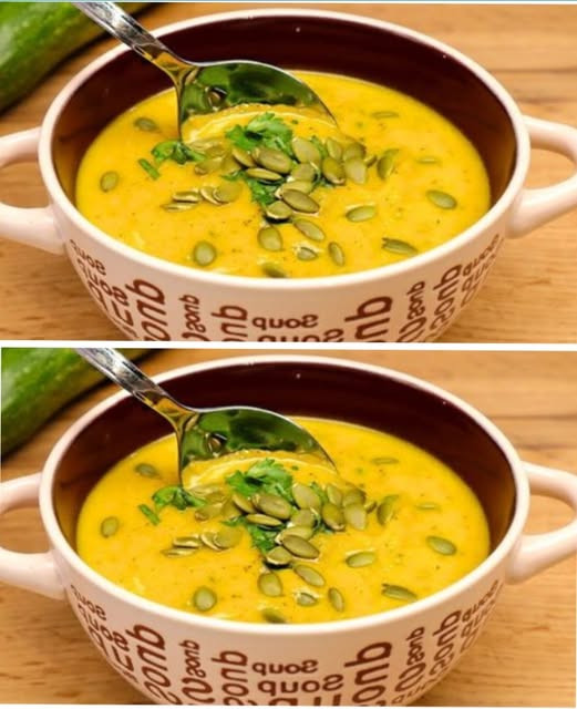 Kremowa zupa z cukinii