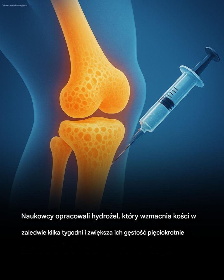 Naukowcy opracowali wstrzykiwalny hydrożel wzmacniający kości
