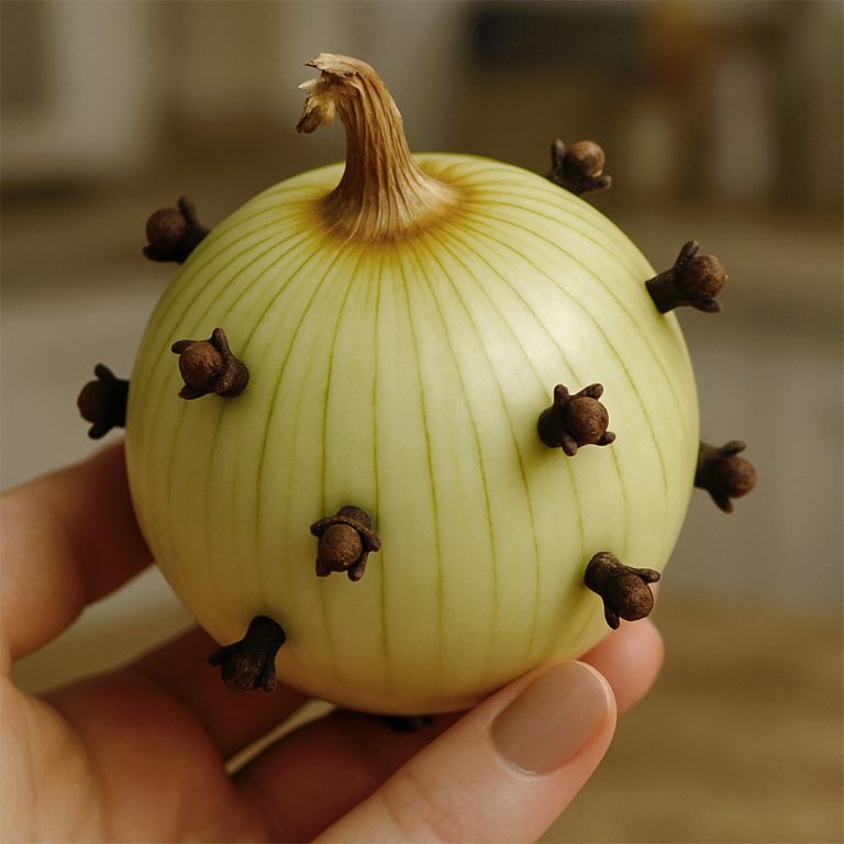 Dlaczego moja babcia wkładała goździki w cebulę?