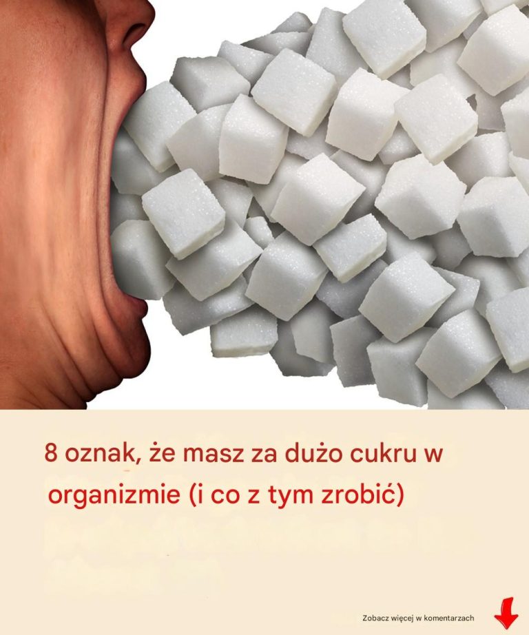 8 oznak, że masz za dużo cukru w organizmie (i co z tym zrobić)