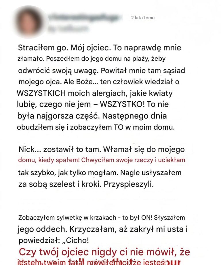 Uciekłem, by opłakiwać ojca – ale mężczyzna w domu na plaży znał sekrety, których nie powinien był znać