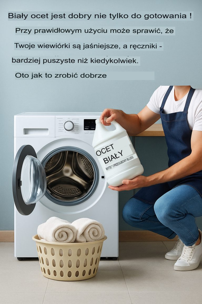 Biały ocet: tajna broń w walce o śnieżnobiałe ubrania i puszyste ręczniki!