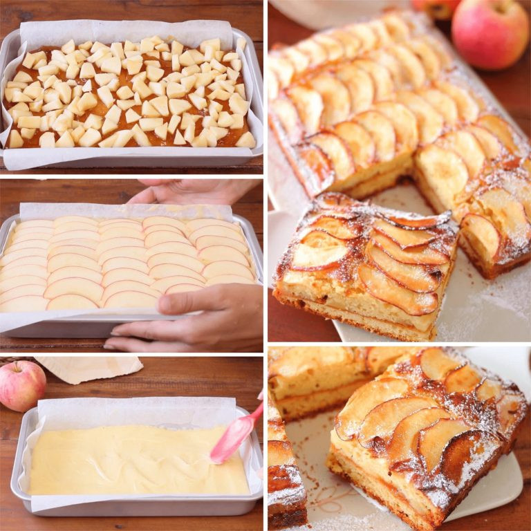 Ciasto jabłkowo-dżemowe