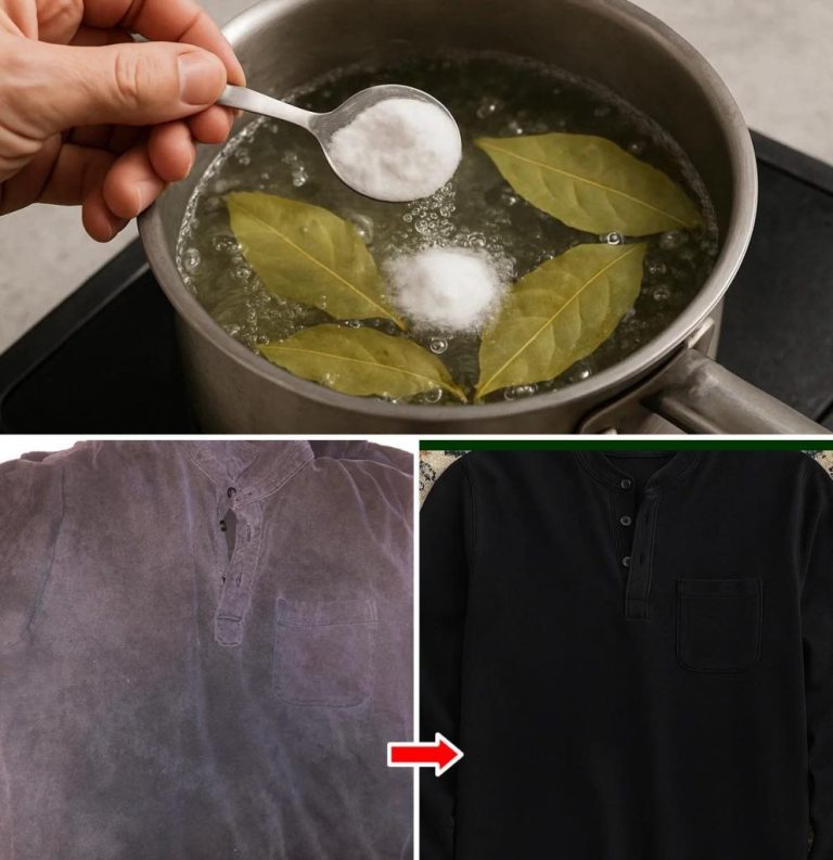 Domowy sposób na przywrócenie blasku tkaninom z liści laurowych i sody oczyszczonej