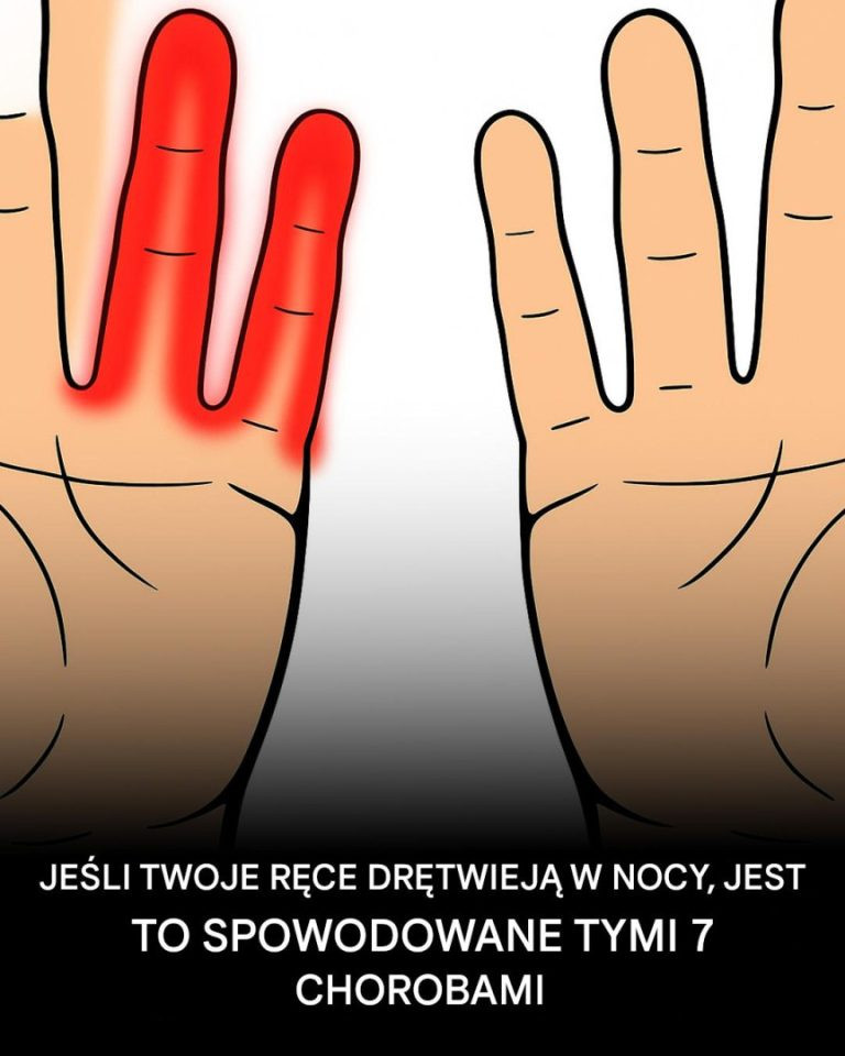 Dlaczego ręce drętwieją w nocy?