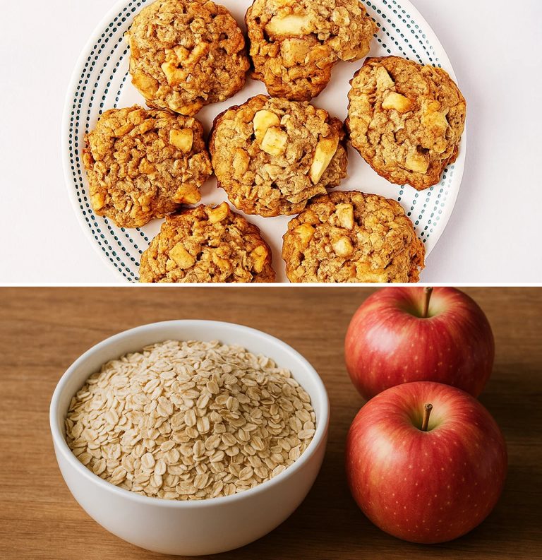 Przepis na herbatniki owsiane i jabłkowe: śniadanie energetyczne i odpowiednie do diety