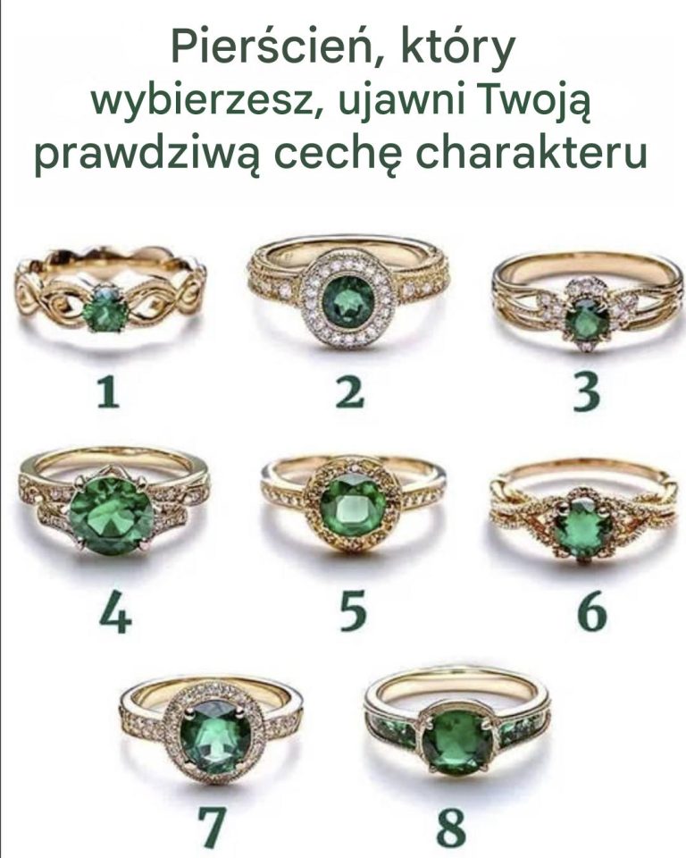 Pierścień, który wybierzesz, ujawni Twoją prawdziwą cechę charakteru