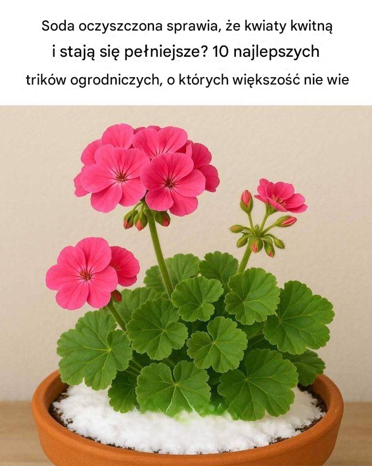 Soda oczyszczona sprawia, że ​​kwiaty kwitną i stają się pełniejsze? 10 najlepszych trików ogrodniczych, o których większość nie wi