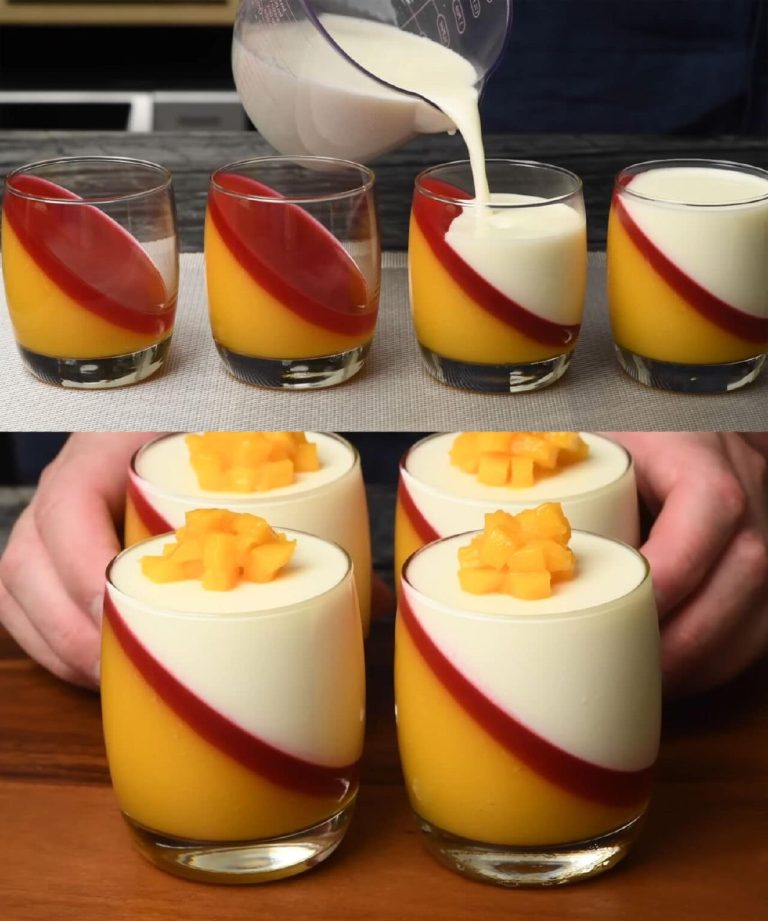 Mango Panna Cotta: Świeży i lekki deser