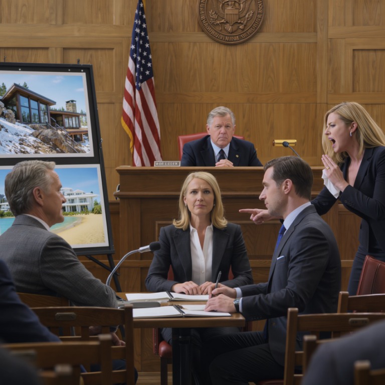 Moja siostra pozwała mnie do sądu z powodu moich domów… i wszystko obróciło się przeciwko niej.