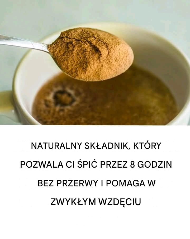 Naturalny składnik, który pozwala nam spać 8 godzin bez przerwy i pomaga spalać tłuszcz