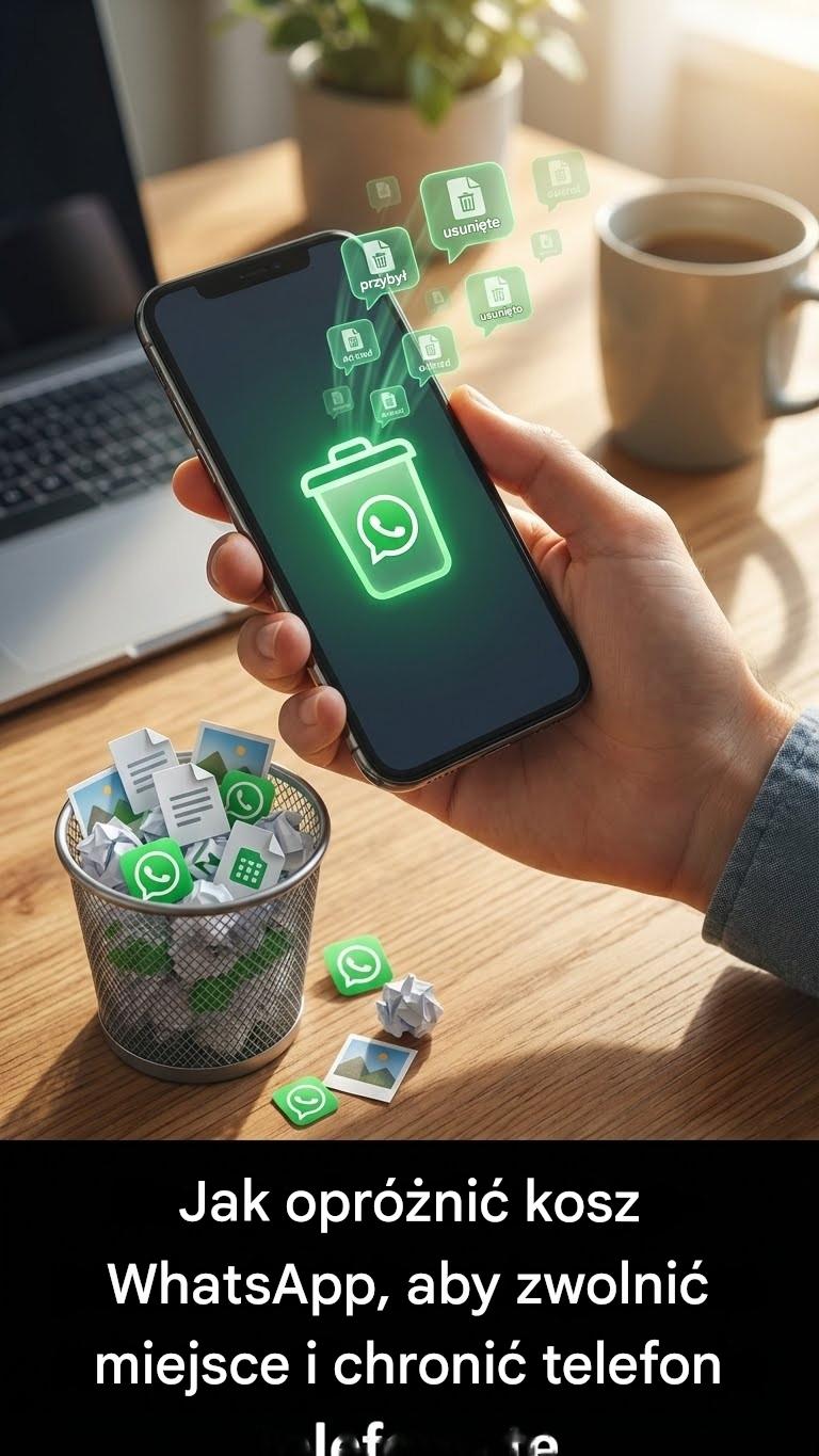 Jak opróżnić kosz WhatsApp, aby zwolnić miejsce i przyspieszyć działanie telefonu