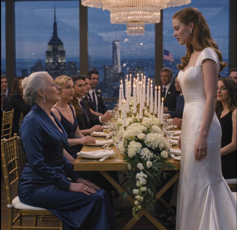 Podarowałam córce apartament typu penthouse na ślub. Zapłaciłam za miejsce, kwiaty i suknię. Ale dzień przed ślubem powiedziała mi: „A tak przy okazji, mamo, nie przyprowadzaj starych znajomych. Pewnie nie będą się czuli komfortowo w tak eleganckim miejscu”. Uśmiechnęłam się. A następnego dnia, gdy szła do ołtarza, otrzymała bardzo wyjątkową „przesyłkę”.