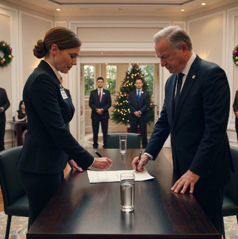 „Masz szlaban, dopóki nie przeprosisz macochy” – warknął mój ojciec przed całą rodziną. Salę wypełnił wybuch śmiechu. Z płonącą twarzą wyszeptałam po prostu: „Dobrze”. Następnego ranka uśmiechnął się szyderczo: „Więc w końcu rozumiesz, na czym stoisz?”. Potem zobaczył mój pusty pokój i wpadł do kancelarii rodzinnego prawnika, drżąc. „Proszę pana, co pan zrobił?”