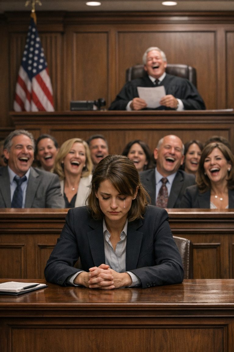 W sądzie myślał, że mnie zrujnował… dopóki nie otworzył listu.