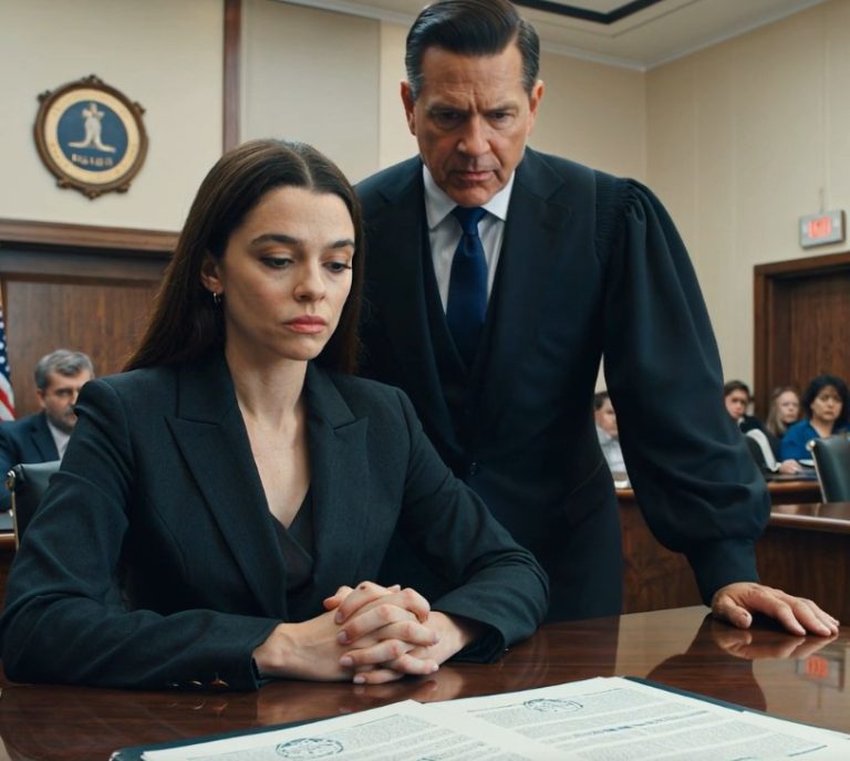 „Ona tylko mnie zawstydza” – warknął mój tata na sali sądowej. Ja milczałem. Sędzia pochylił się do przodu i powiedział: „Naprawdę nie wiesz, prawda?”. Jego adwokat zamarł. Twarz taty zbladła. „Czekaj… co?”