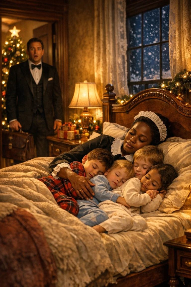 Niania nie przetrwała trojaczków milionera — dopóki czarnoskóra pokojówka nie zrobiła czegoś niewiarygodnego