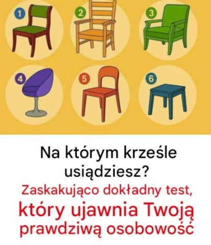 Na którym krześle wolałbyś usiąść? Odkryj, co to mówi o Twojej osobowości.