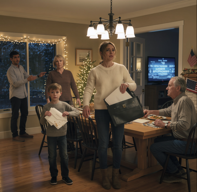 Moja mama przewróciła talerz mojemu 9-letniemu synowi podczas kolacji na zakończenie roku szkolnego i kazała nam obojgu wyjść. Mój młodszy brat powiedział: „Powinniście wyjść”. Ojciec milczał, patrząc gdzieś w dal. Nie błagałem. Powiedziałem tylko: „Więc nie będziesz miał nic przeciwko, jeśli to zrobię”.