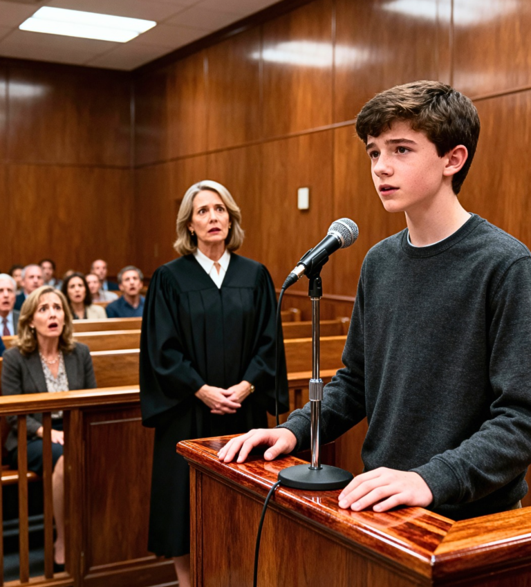 Znalazłem porzucone dziecko na korytarzu i wychowałem je jak własne. Ale kiedy jego biologiczna matka, milionerka, wróciła 17 lat później, powiedział w sądzie coś, co odebrało wszystkim mowę.