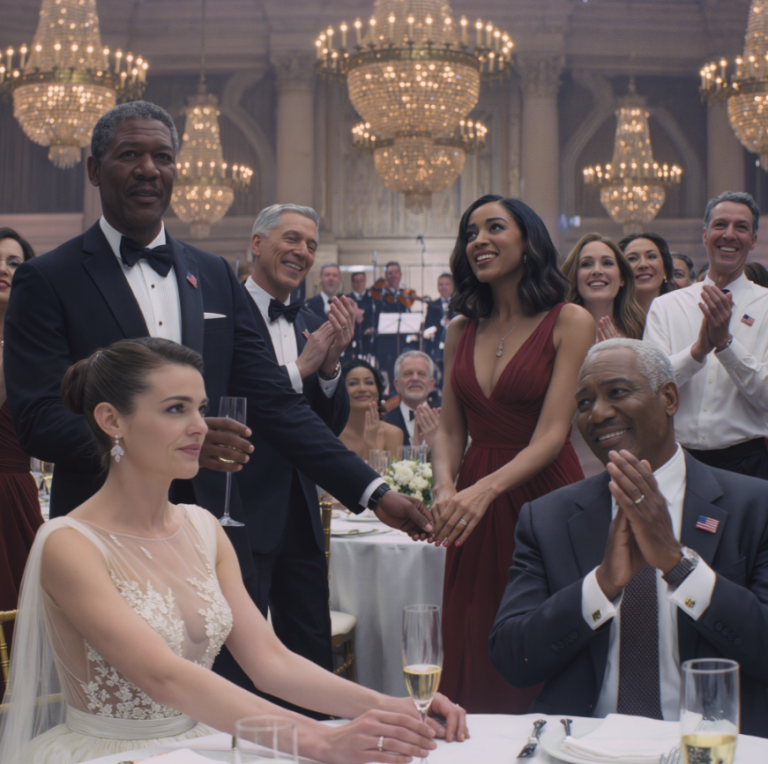 Na naszym ślubie mój mąż uniósł kieliszek i powiedział: „Ten pierwszy taniec jest dla kobiety, którą skrycie kochałem przez dziesięć lat” — po czym przeszedł obok mnie, podał rękę mojej siostrze, a cała sala balowa zaczęła bić brawo, jakbym była tylko dekoracją... więc pochyliłam się do mojego ojca i zadałam mu jedno pytanie, które sprawiło, że jego uśmiech zamienił się w kamień.