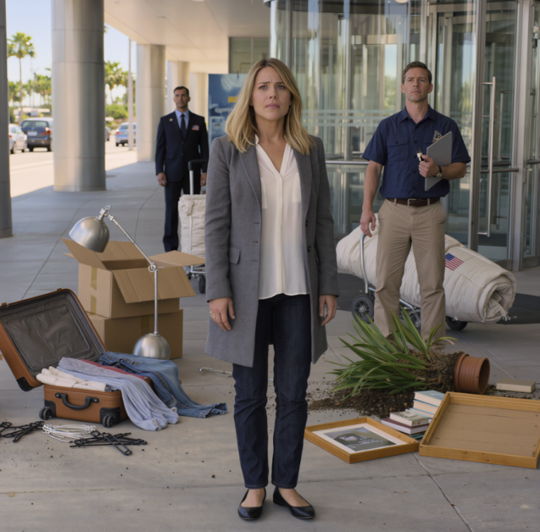 Wróciłam do domu i zastałam moje pudła ułożone na chodniku. Wtedy przeprowadzający się zapytał: „Czy pani nazywa się Lena Parker?” i dodał: „Nowi właściciele zabierają klucze dzisiaj”, a moja siostra napisała SMS-a: „Witamy w domu… ​​chyba już jesteś bezdomna”, ale moja rodzina zapomniała o jednym szczególe ukrytym w dokumentach Meridian, których myśleli, że nigdy nie otworzę.